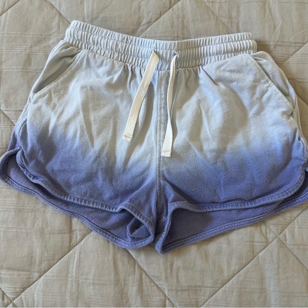 Tea Collection Gradient Blue and White Kids Shorts- Sz 5